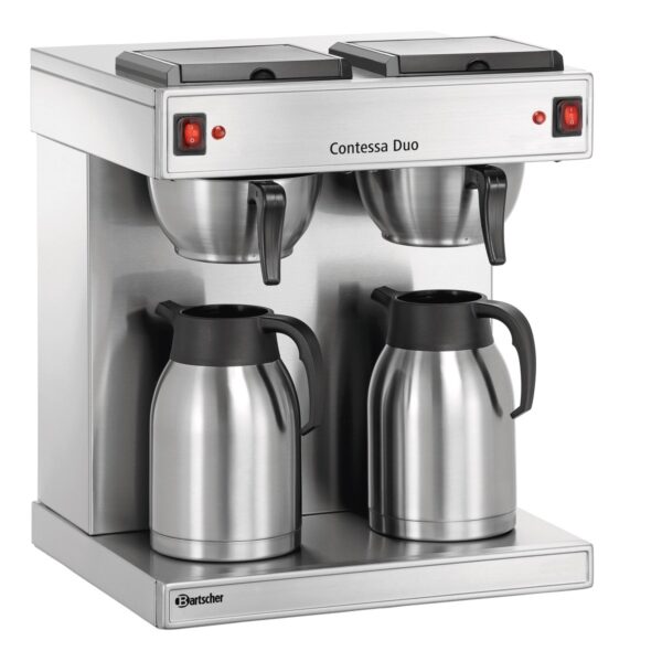koffiemachine contessa duo thermos bartscher