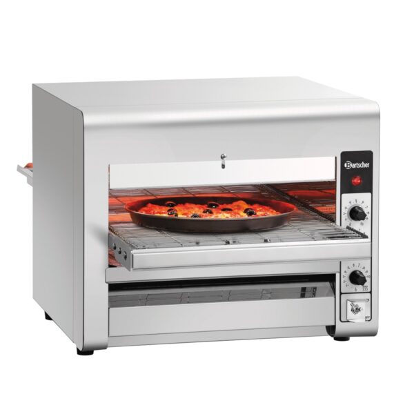 doorloop pizzaoven 3600tb10 bartscher