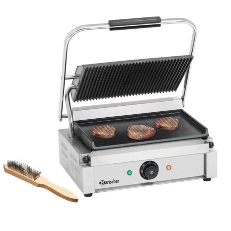 contactgrill panini 1 glad ribbel bartscher contactgrill panini 1 glad ribbel bartscher