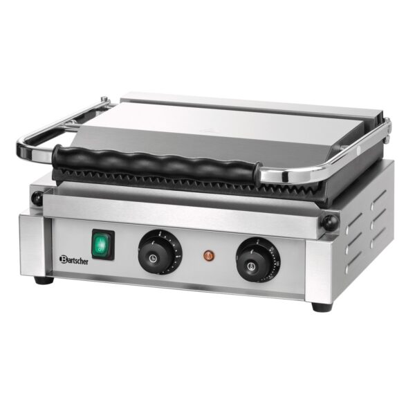 contactgrill panini 1 ribbel timer bartscher contactgrill panini 1 ribbel timer bartscher