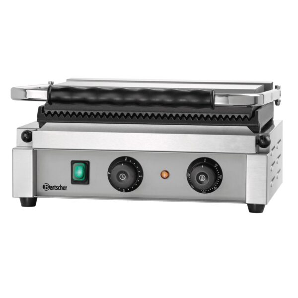 contactgrill panini 1 ribbel timer bartscher contactgrill panini 1 ribbel timer bartscher