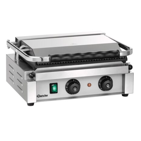 contactgrill panini 1 glad ribbel timer bartscher contactgrill panini 1 glad ribbel timer bartscher