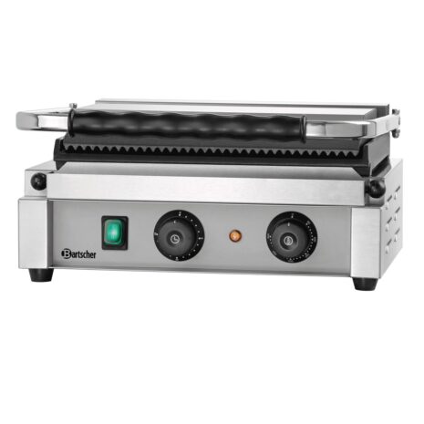 contactgrill panini 1 glad ribbel timer bartscher contactgrill panini 1 glad ribbel timer bartscher
