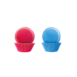 cupcake vorm blauw roze papier 100 stuks ibili