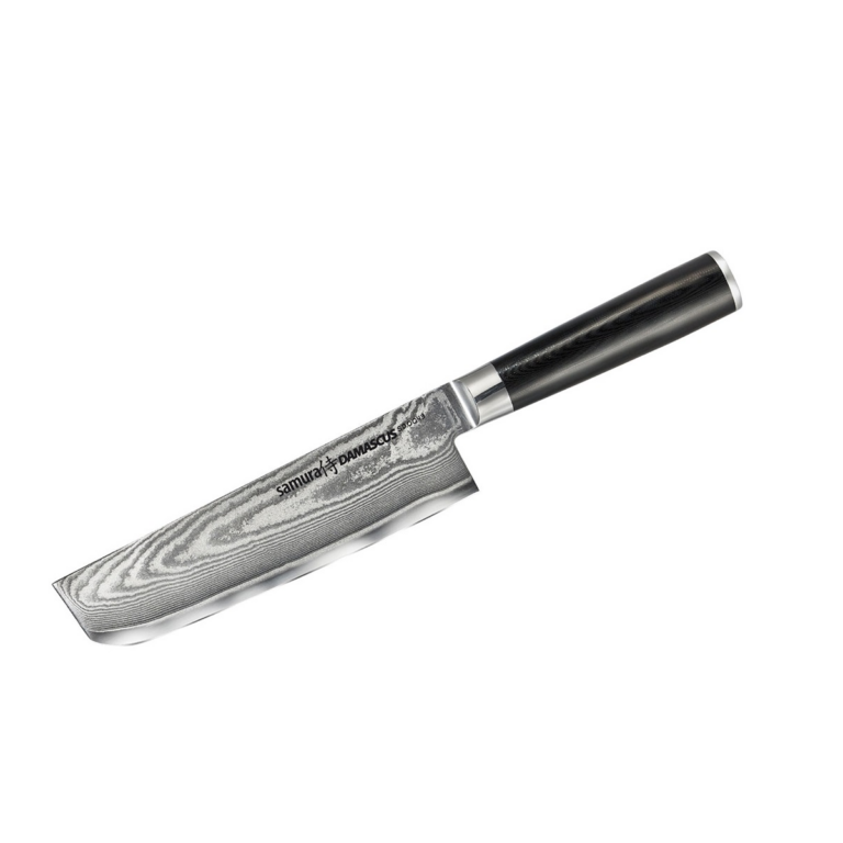 Samura Nakiri hakmes 18 cm Damascus