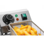 friteuse rvs dubbel 2 x 4 liter plus bartscher