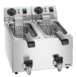 friteuse rvs dubbel 2 x 4 liter plus bartscher