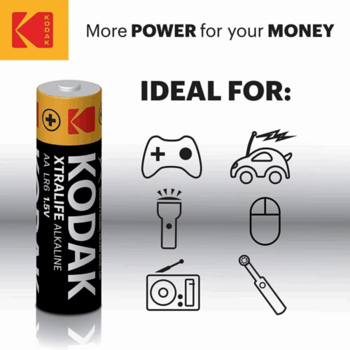 kodak xtralife aa batterij, 10st kodak xtralife aa batterij, 10st