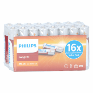 Philips Longlife AAA Batterij 16 Stuks 1.5V