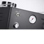 quickmill 3035 zwart espressomachine met geïntegreerde molen