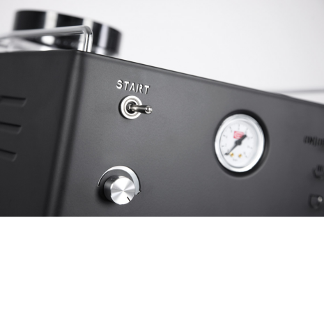 quickmill 3035 zwart espressomachine met geïntegreerde molen quickmill 3035 zwart espressomachine met geïntegreerde molen