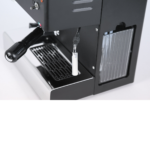 quickmill 3035 zwart espressomachine met geïntegreerde molen