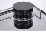 quickmill 3035 zwart espressomachine met geïntegreerde molen