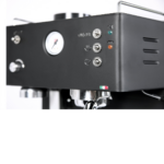 quickmill 3035 zwart espressomachine met geïntegreerde molen