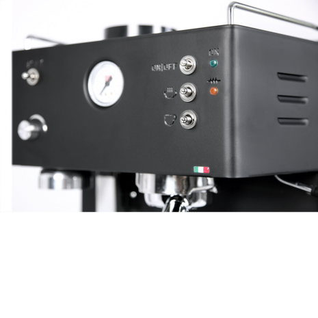 quickmill 3035 zwart espressomachine met geïntegreerde molen quickmill 3035 zwart espressomachine met geïntegreerde molen