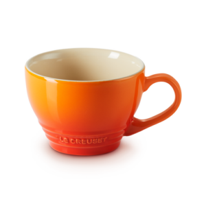 Le Creuset grote cappuccino mok 400 ml - Oranje