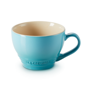 Le Creuset grote cappuccino mok 400 ml - Caribbean Blue