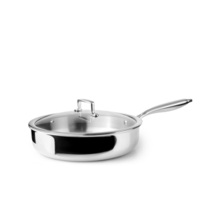 Ibili Triply sauteuse met glasdeksel - 24 cm