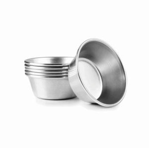 Ibili Pastel de Nata vorm 6 stuks aluminium bakvorm