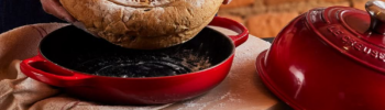 Zelf ambachtelijk brood bakken met de Le Creuset broodpan Signature