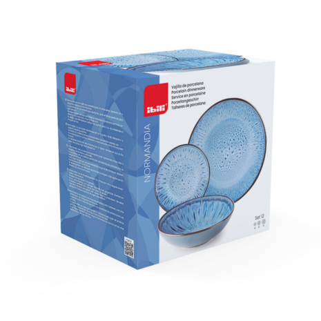 ibili set 12 delig servies reactive normandia ibili set 12 delig servies reactive normandia