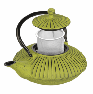 Ibili Gietijzeren Theepot Verde 0,78 Liter met RVS Filter