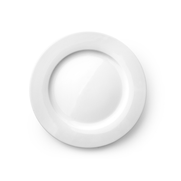 ibili dinerbord porselein castilla blanco 6 stuks
