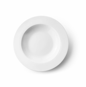 Ibili diep bord porselein Castilla Blanco 6 stuks