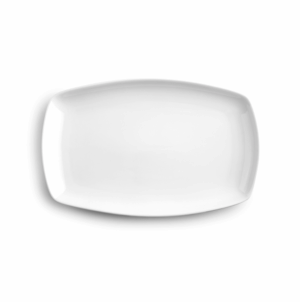 Ibili serveerschaal porselein Castilla Blanco - 30 x 19,5 cm