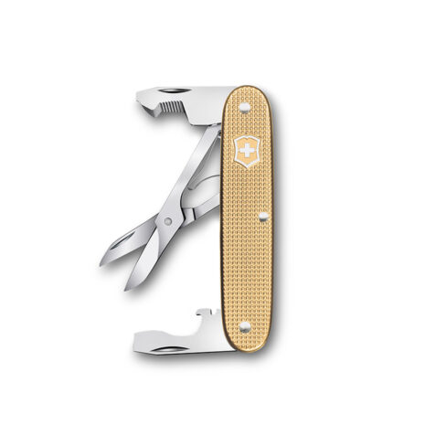 victorinox companion slim alox zakmes 93 mm goud victorinox companion slim alox zakmes 93 mm goud