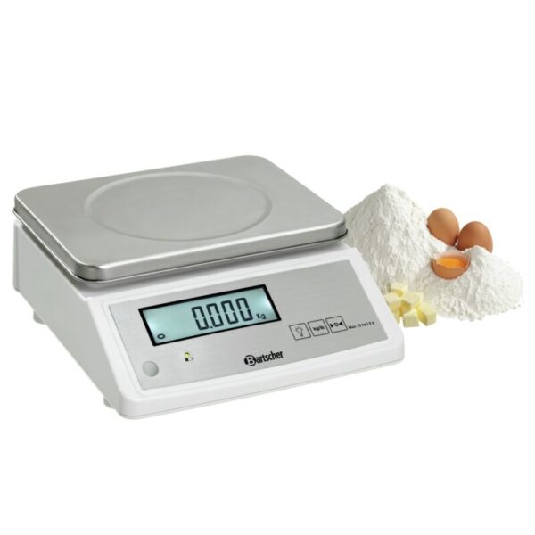 bartscher keukenweegschaal tot 15 kg per 2 gram