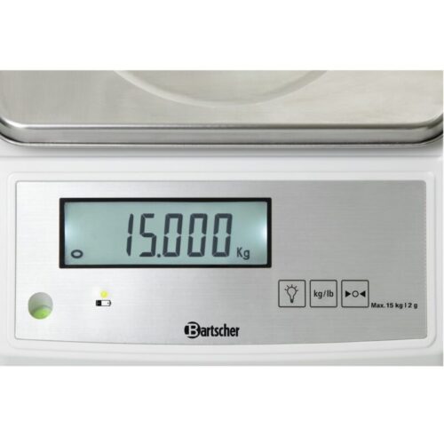 bartscher keukenweegschaal tot 15 kg per 2 gram bartscher keukenweegschaal tot 15 kg per 2 gram