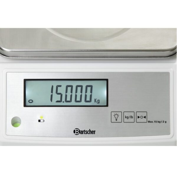 bartscher keukenweegschaal tot 15 kg per 2 gram bartscher keukenweegschaal tot 15 kg per 2 gram