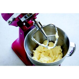 Kitchenaid rvs platte menghaak voor kantelbare kop Kitchenaid rvs platte menghaak voor kantelbare kop