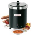 bartscher soeppan club 8,5l zwart