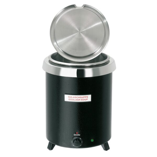 bartscher soeppan club 8,5l zwart bartscher soeppan club 8,5l zwart