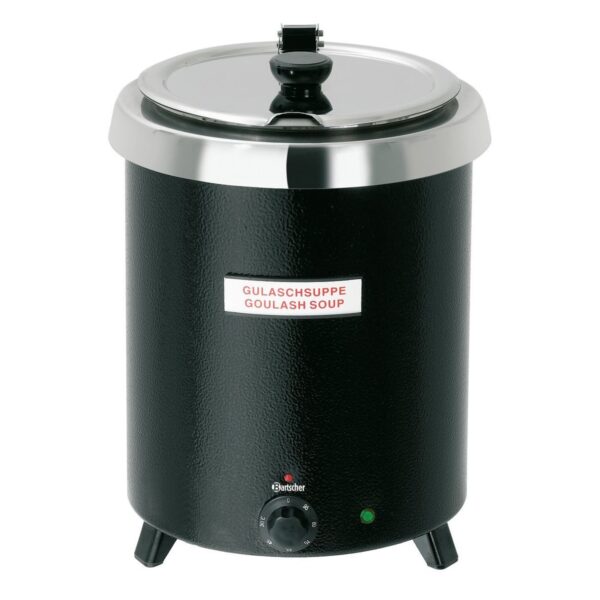 bartscher soeppan club 8,5l zwart bartscher soeppan club 8,5l zwart