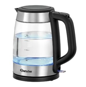 Bartscher Waterkoker rvs - glas 1,7 liter