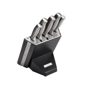 Diamant Sabatier messenset Riyouri 6 delig zwart Diamant Sabatier messenset Riyouri 6 delig zwart