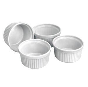 Ibili ramekin schaal 4 stuks Keramiek Ibili ramekin schaal 4 stuks Keramiek