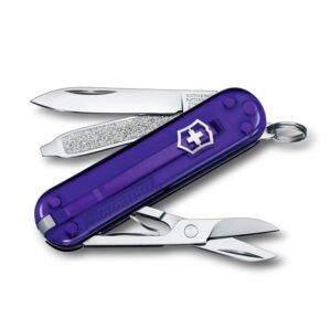 Victorinox Classic SD Transparent Persian Indigo Victorinox Classic SD Transparent Persian Indigo