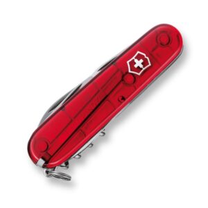 Victorinox Spartan zakmes rood transparant Victorinox Spartan zakmes rood transparant