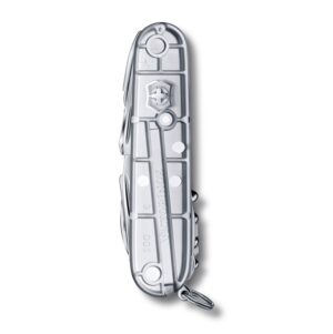 Victorinox Swiss Champ zakmes zilvergrijs transparant