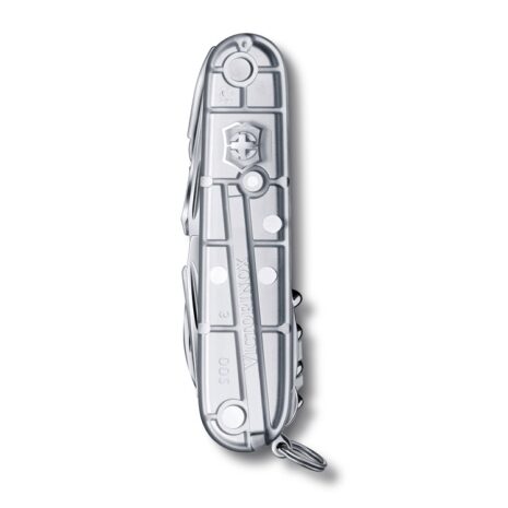 victorinox swiss champ zakmes zilvergrijs transparant victorinox swiss champ zakmes zilvergrijs transparant