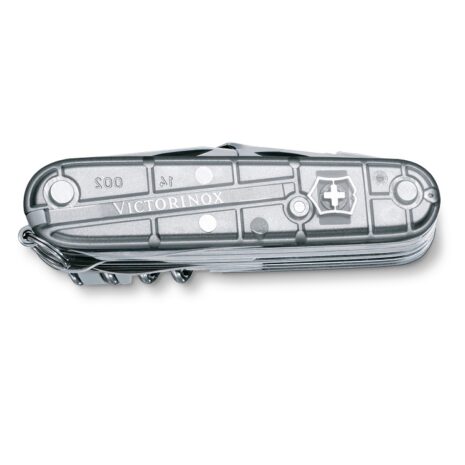 victorinox swiss champ zakmes zilvergrijs transparant victorinox swiss champ zakmes zilvergrijs transparant