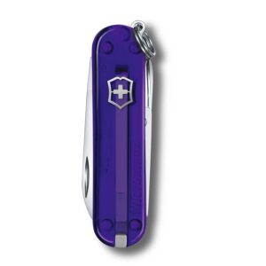 Victorinox Classic SD Transparent Persian Indigo Victorinox Classic SD Transparent Persian Indigo