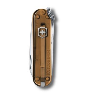 Victorinox Classic SD Transparent Chocolate Fudge Victorinox Classic SD Transparent Chocolate Fudge