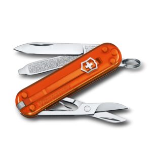 Victorinox Classic SD Transparent Fire Opal