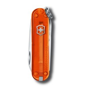 Victorinox Classic SD Transparent Fire Opal