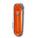victorinox classic sd transparent fire opal